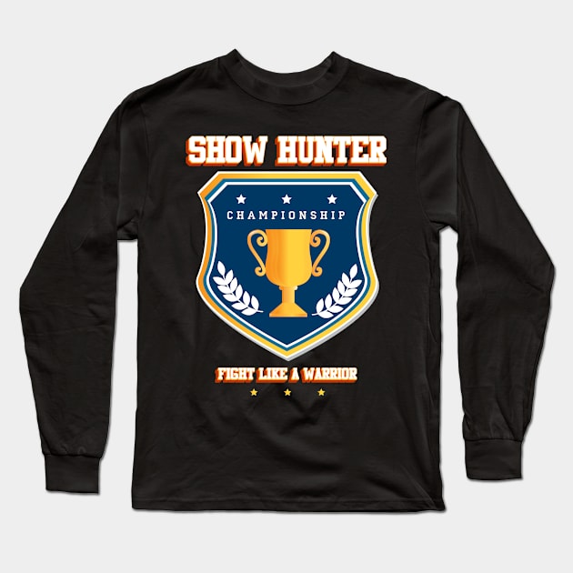 Show hunter Long Sleeve T-Shirt by Baim_Art